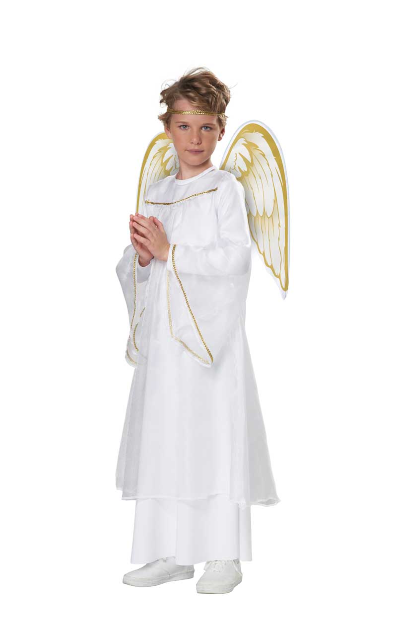 Child Unisex Holiday Angel Costume - Simply Fancy Dress
