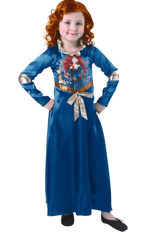 Childrens Brave Princess Merida Costume - Simply Fancy Dress