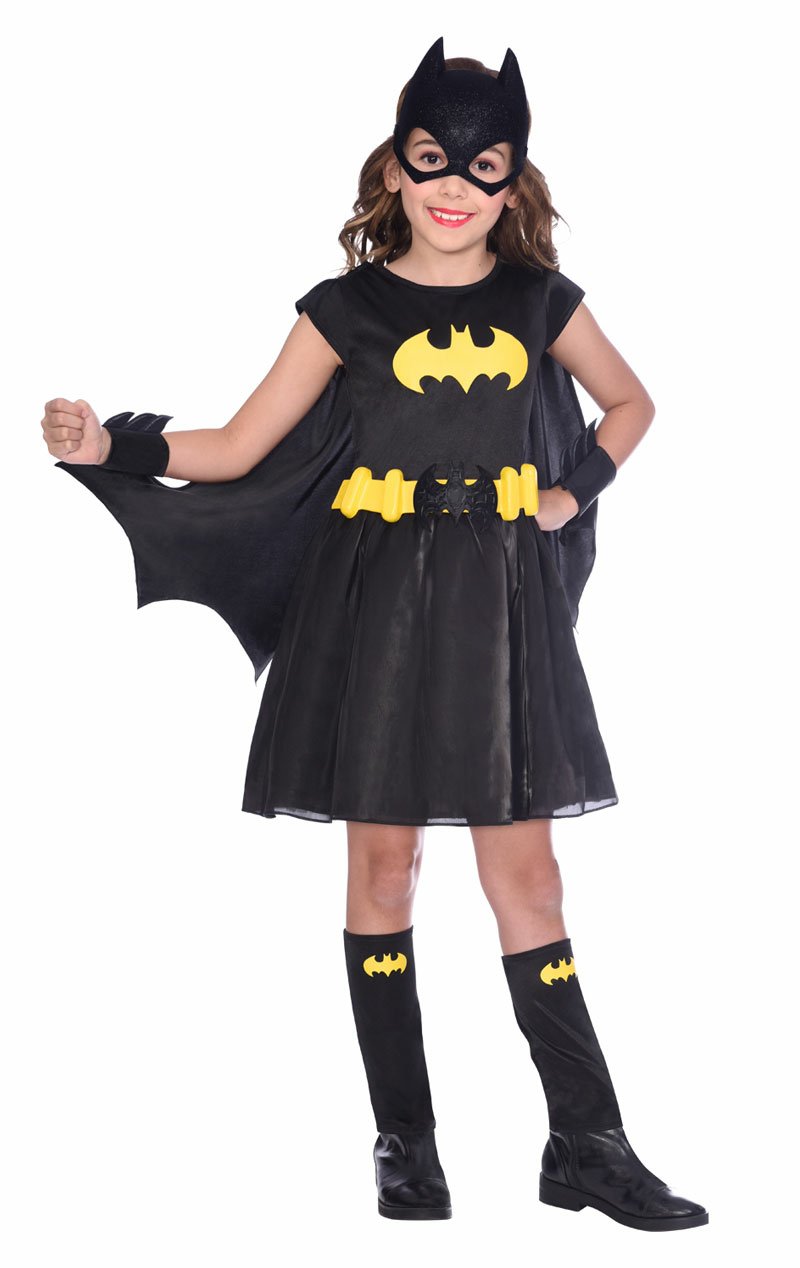 Childrens Classic Batgirl Costume - Simply Fancy Dress