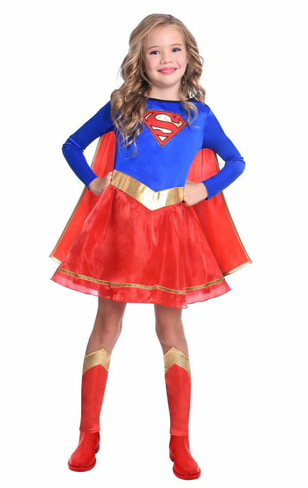 Childrens Classic Supergirl Costume - Simply Fancy Dress