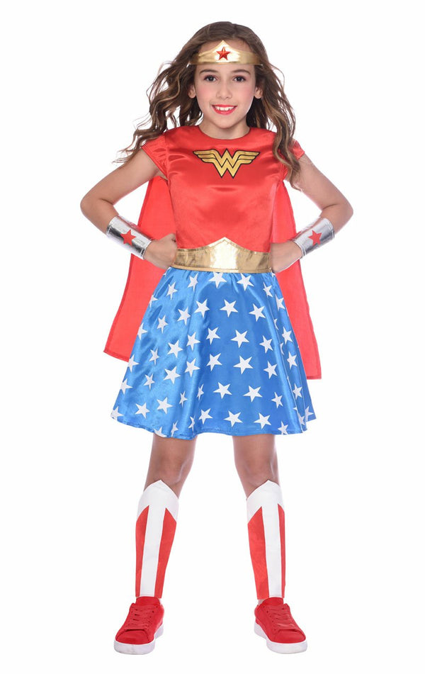 Childrens Classic Wonder Woman Costume - Simply Fancy Dress