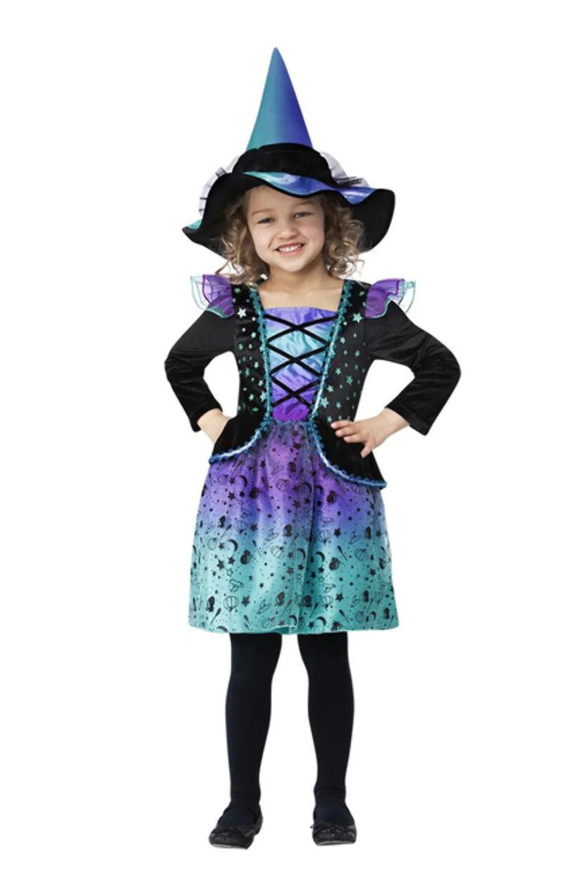 Childrens Cosmic Witch Costume - Simply Fancy Dress