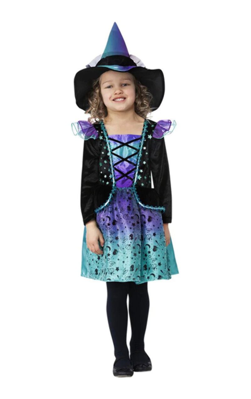 Childrens Cosmic Witch Costume - Simply Fancy Dress