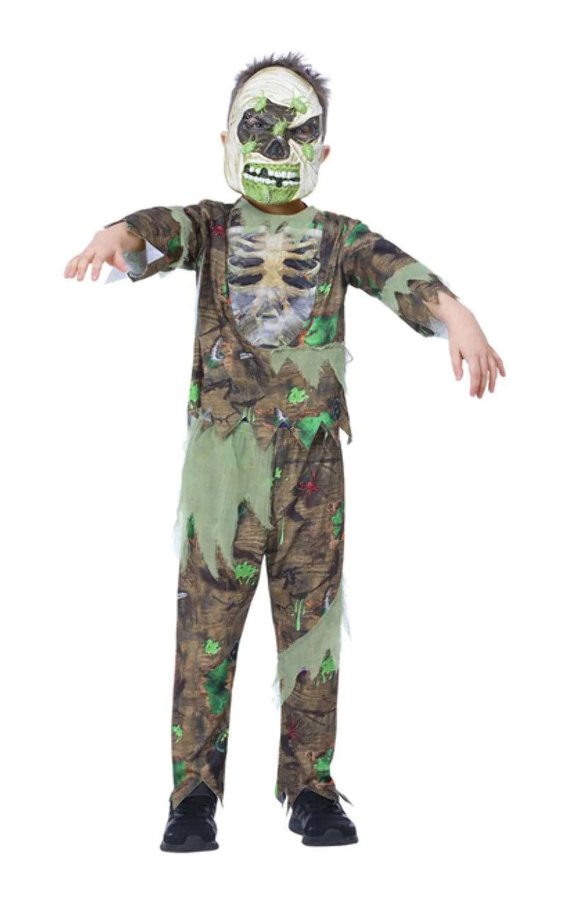 Childrens Deluxe Bug Zombie Costume - Simply Fancy Dress