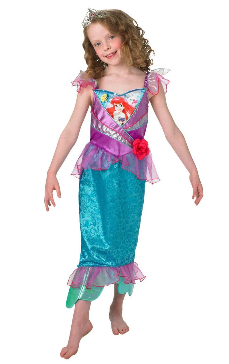 Childrens Disney Shimmer Ariel Costume - Simply Fancy Dress