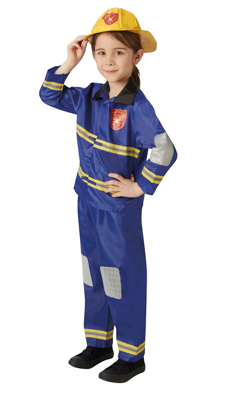 Childrens Fireman Costume - Simply Fancy Dress