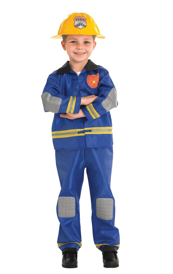 Childrens Fireman Costume - Simply Fancy Dress