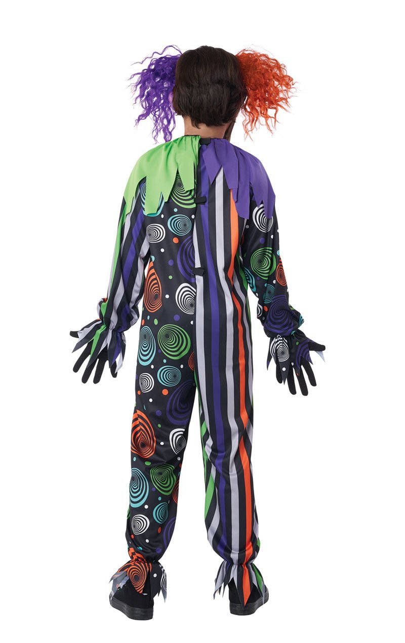 Childrens Funhouse Fiend Clown Costume - Simply Fancy Dress