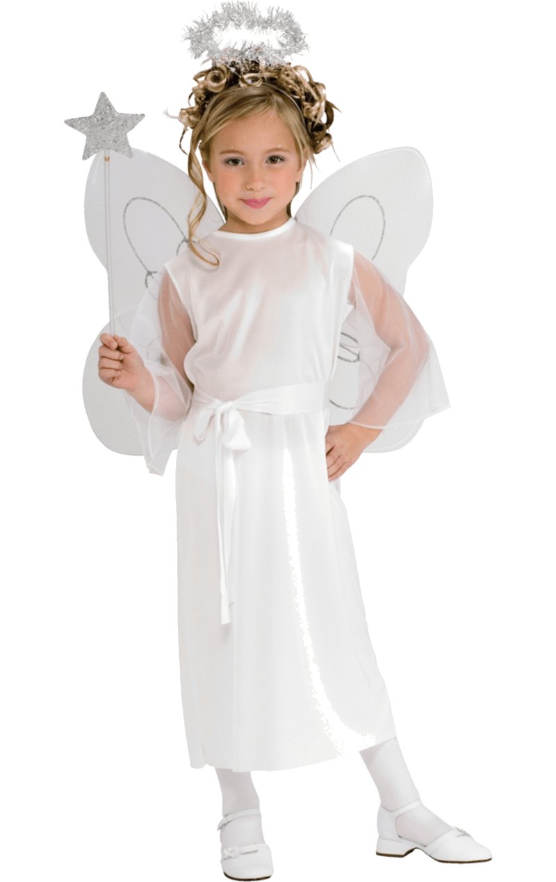 Childrens Little Angel Costume - Simply Fancy Dress