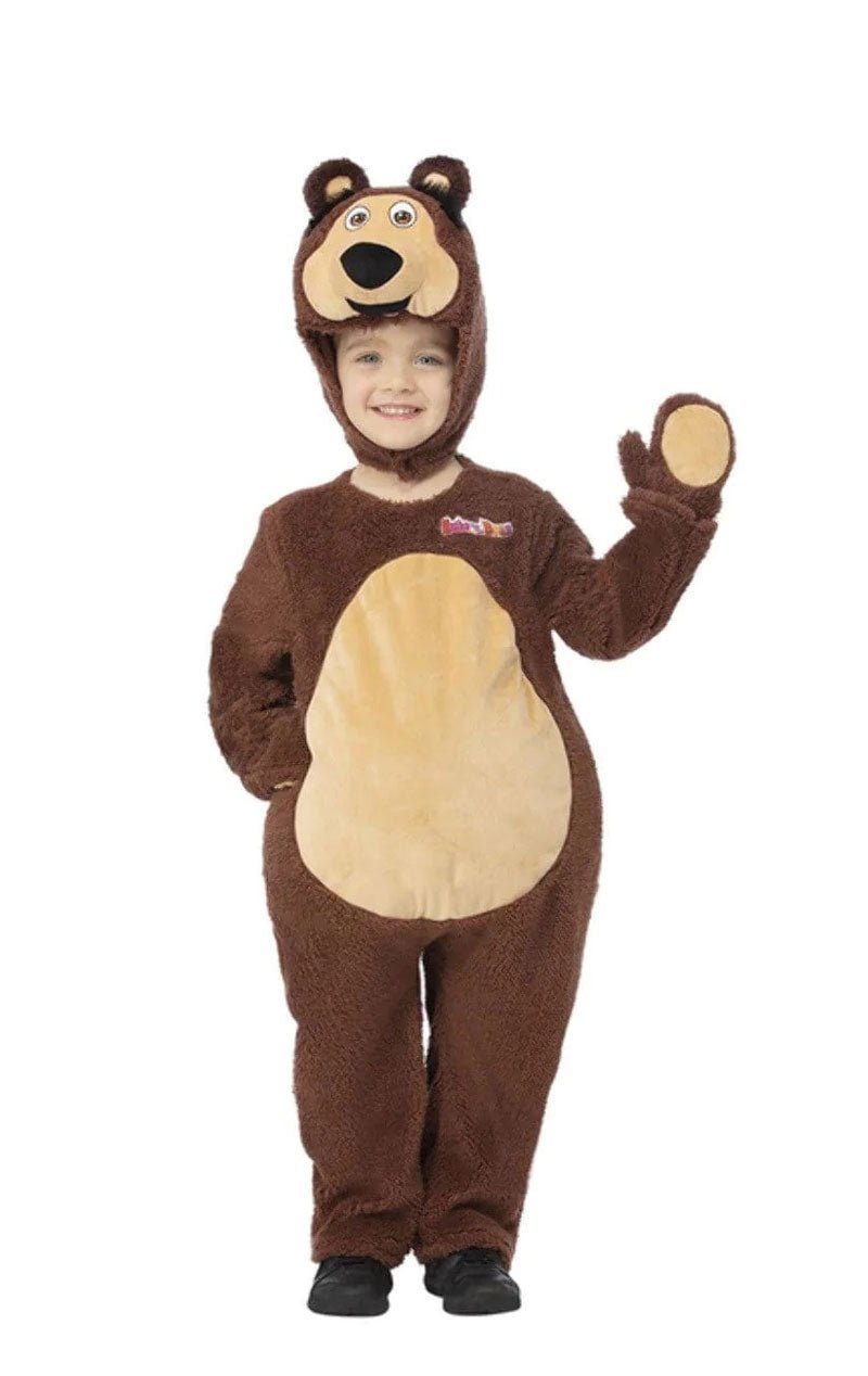 Childrens Masha and The Bear, Bear Costume - Simply Fancy Dress