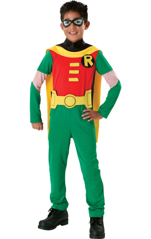 Childrens Robin Super Hero Costume - Simply Fancy Dress