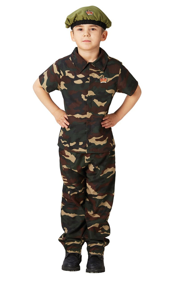 Childrens Soldier Costume - Simply Fancy Dress