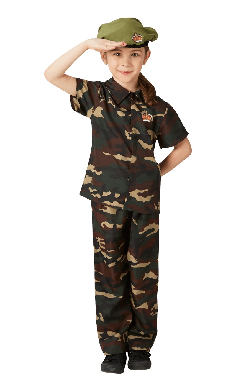 Childrens Soldier Costume - Simply Fancy Dress