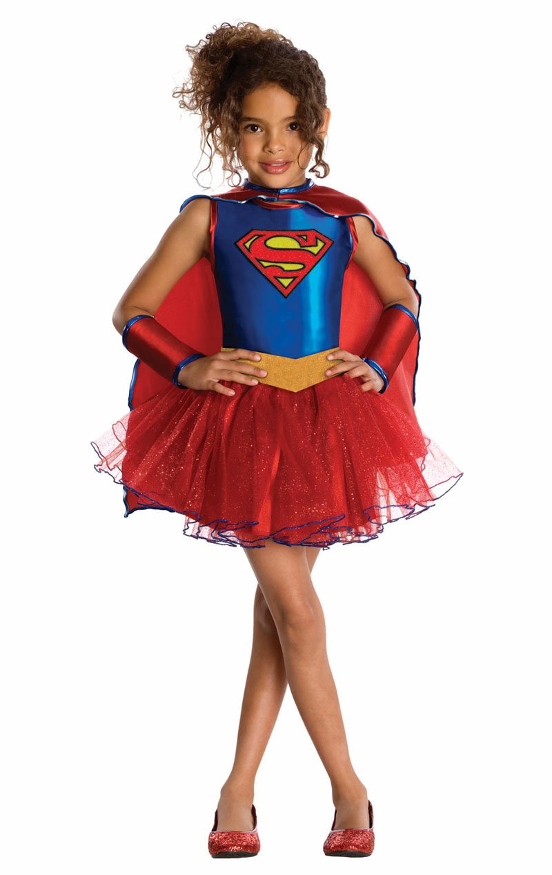 Childrens Supergirl Tutu Costume - Simply Fancy Dress