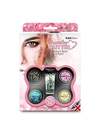 Chunky Glitter Shaker Boxset - Simply Fancy Dress
