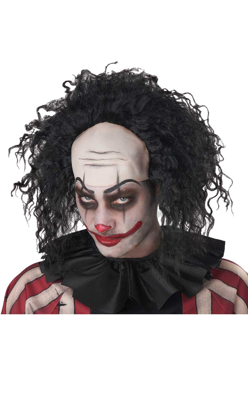 Clown Pattern Baldness Wig - Simply Fancy Dress