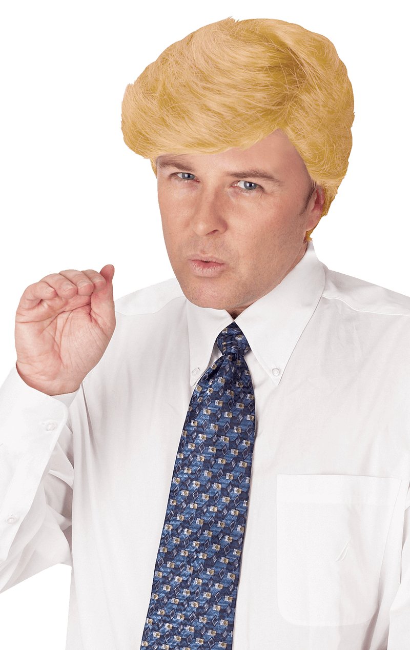 Comb Over Candidate Brown Wig - Simply Fancy Dress