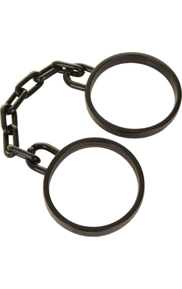 Convict Shackles Handcuffs - Simply Fancy Dress