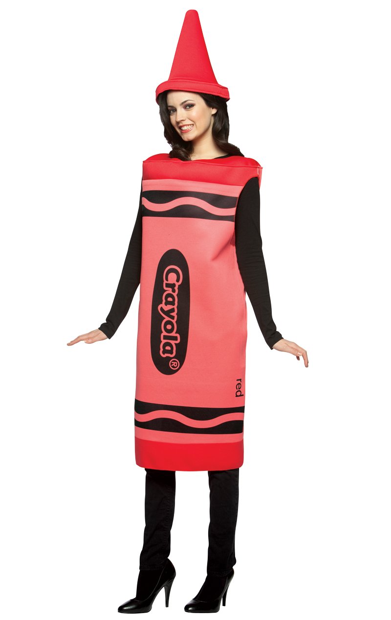 Crayola Crayons-Red - Simply Fancy Dress