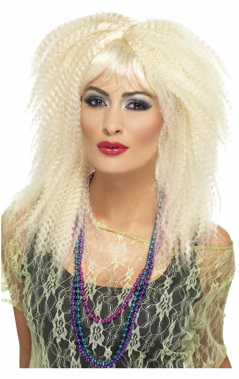 Crimp Wig BLONDE - Simply Fancy Dress