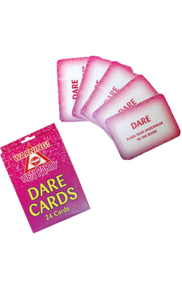 Dare Cards 24 pcs Girls Night - Simply Fancy Dress