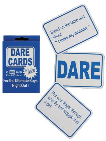 Dare Cards Boys Accessory - Simply Fancy Dress