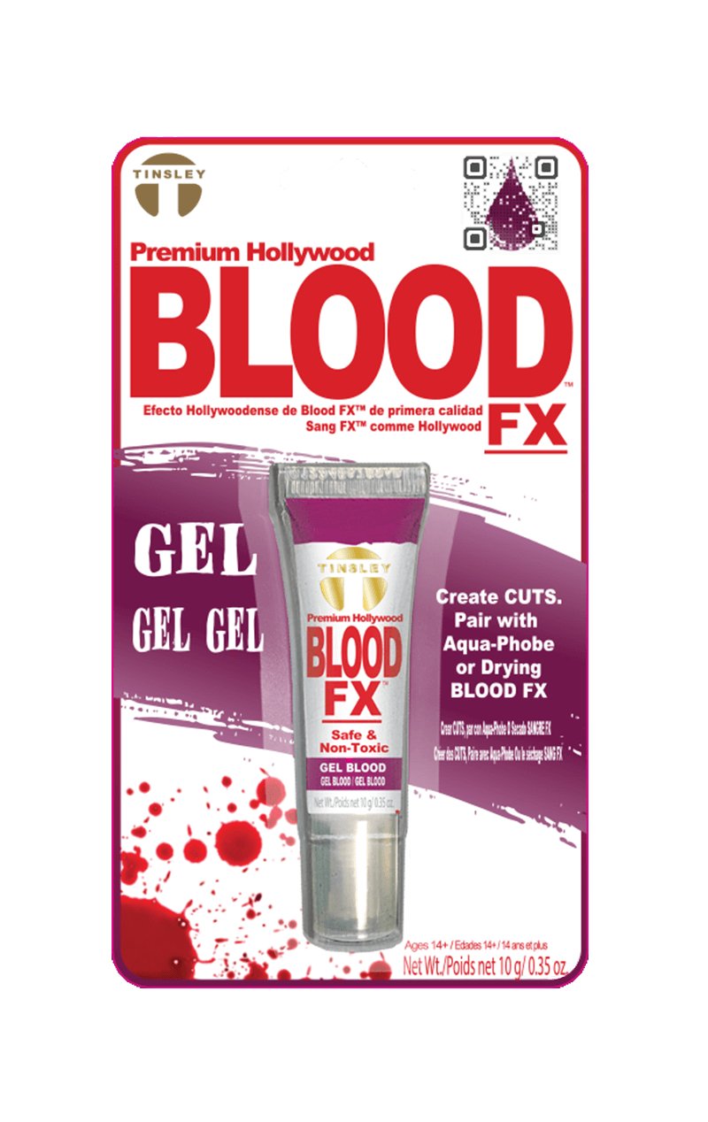 Dark Red Gel Stage Blood Accessory - Simply Fancy Dress