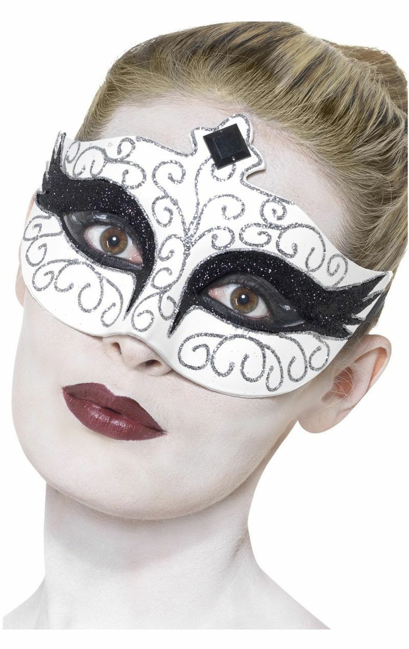 Dark Swan Mask - Simply Fancy Dress