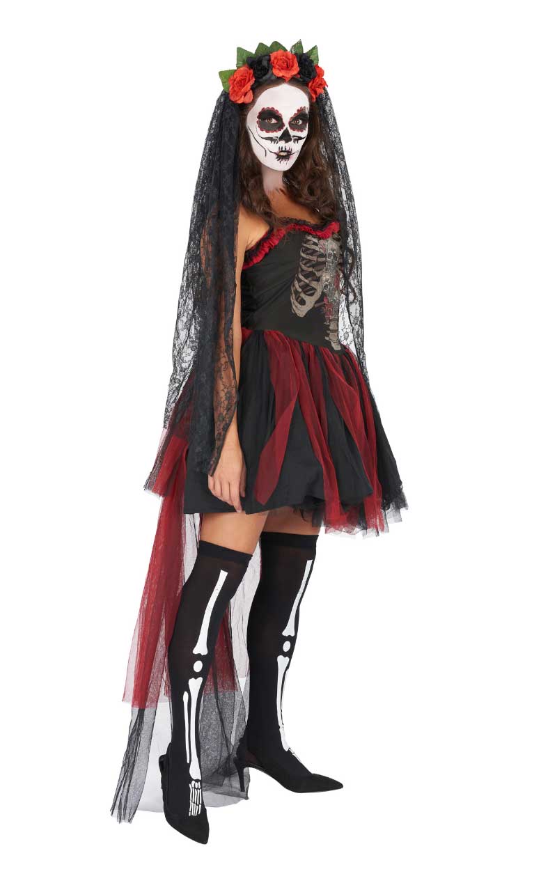 Day of the Dead Dress Costume - Simply Fancy Dress