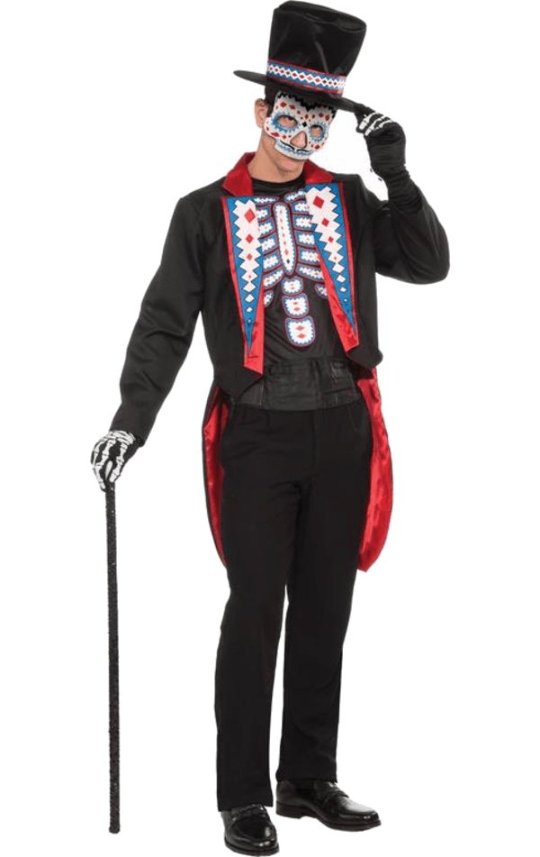 Day of the Dead Male Costume - Simply Fancy Dress