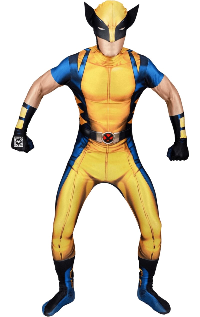 Deluxe Wolverine Morphsuit with Zappar - Simply Fancy Dress