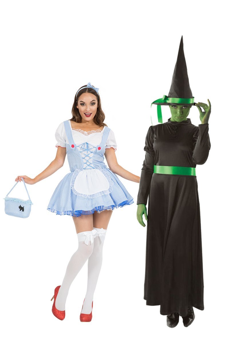 Dorothy & The Wicked Witch Couples Costume - Simply Fancy Dress