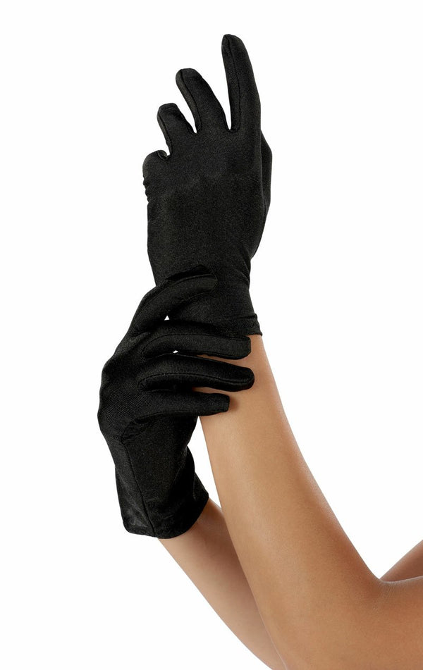 Elegant Black Gloves - Simply Fancy Dress