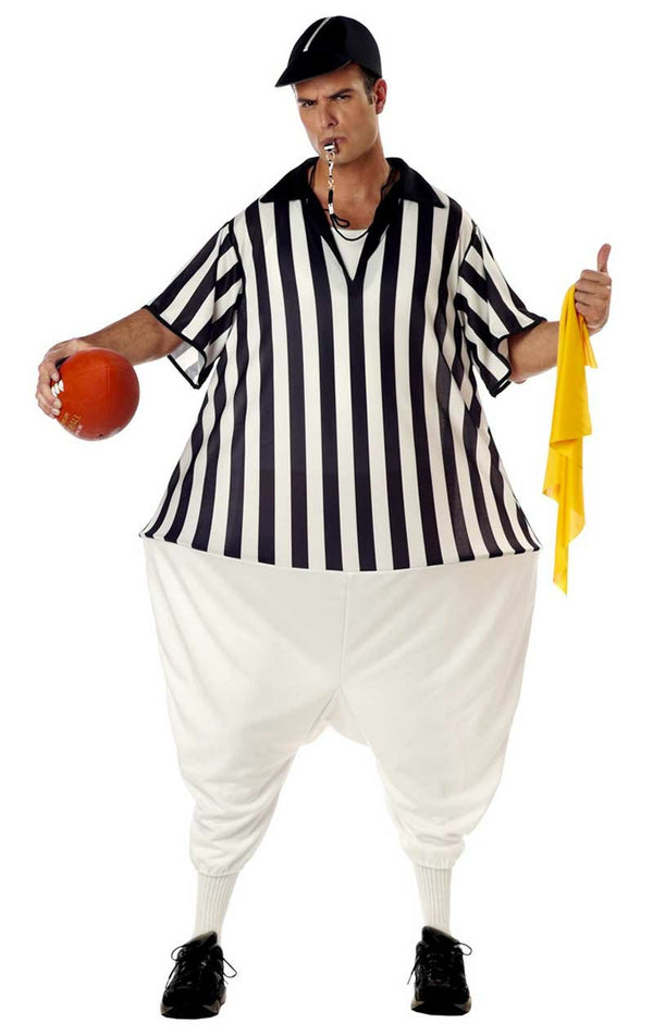 Fat Referee Costume - Simply Fancy Dress