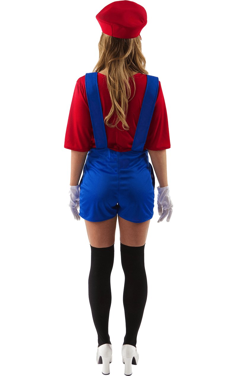 Female Super Plumber Costume - Simply Fancy Dress