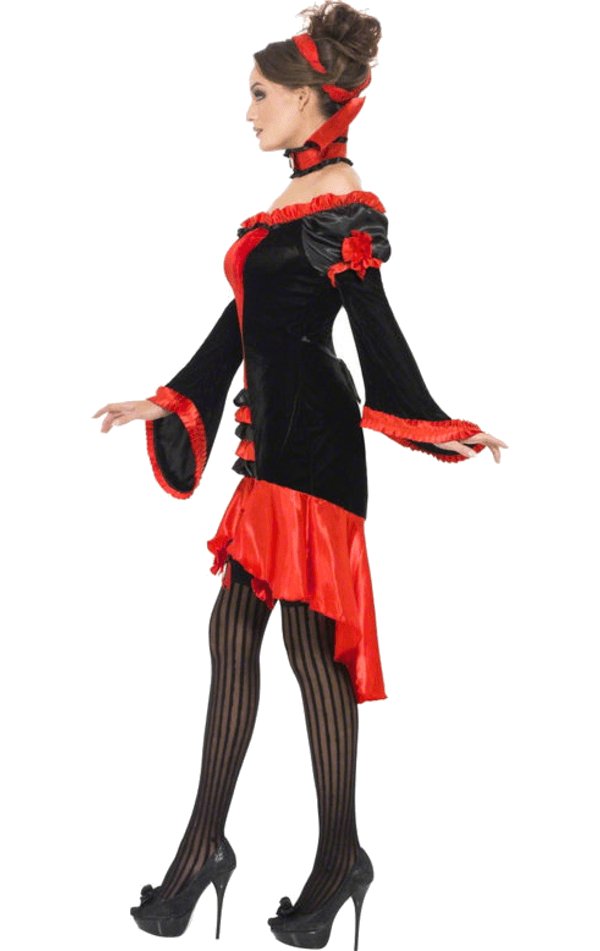 Fever Boudoir Vampiress Costume - Simply Fancy Dress