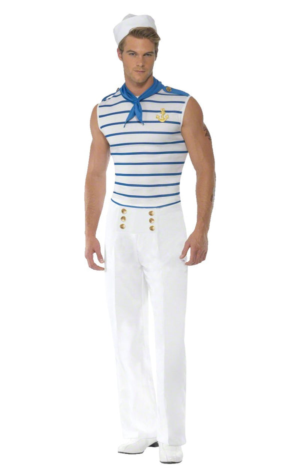 Fever Male French Sailor - Simply Fancy Dress