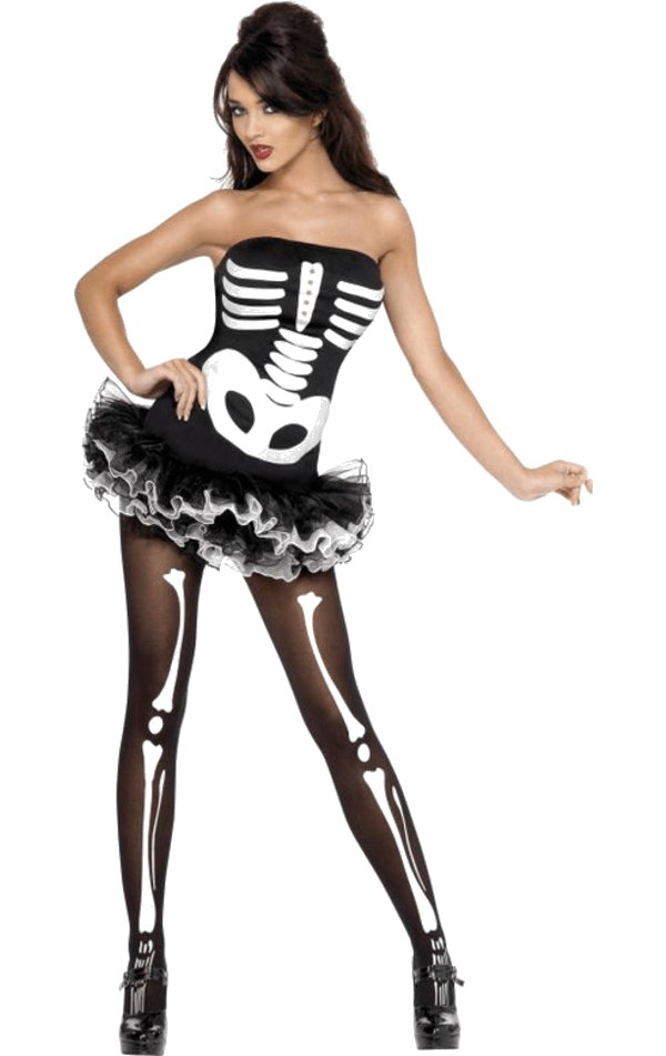 Fever Skeleton Outfit - Simply Fancy Dress
