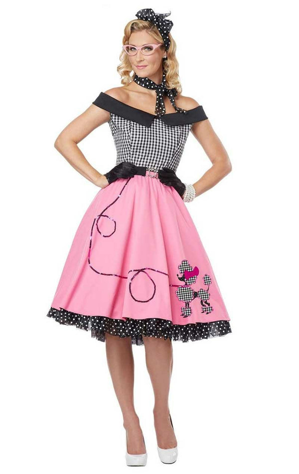 Fifties Girl Costume - Simply Fancy Dress