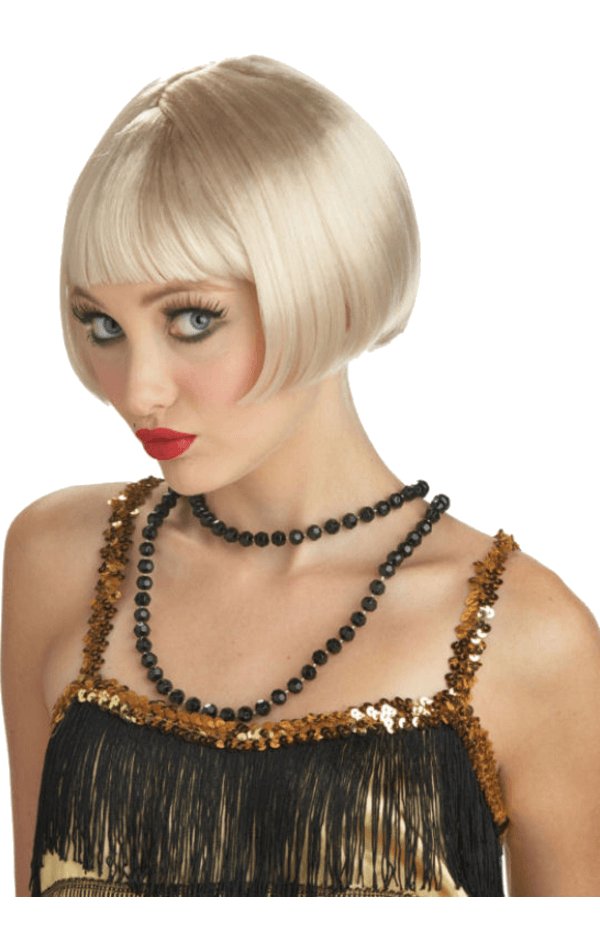 Flirty Flapper Blonde Wig - Simply Fancy Dress