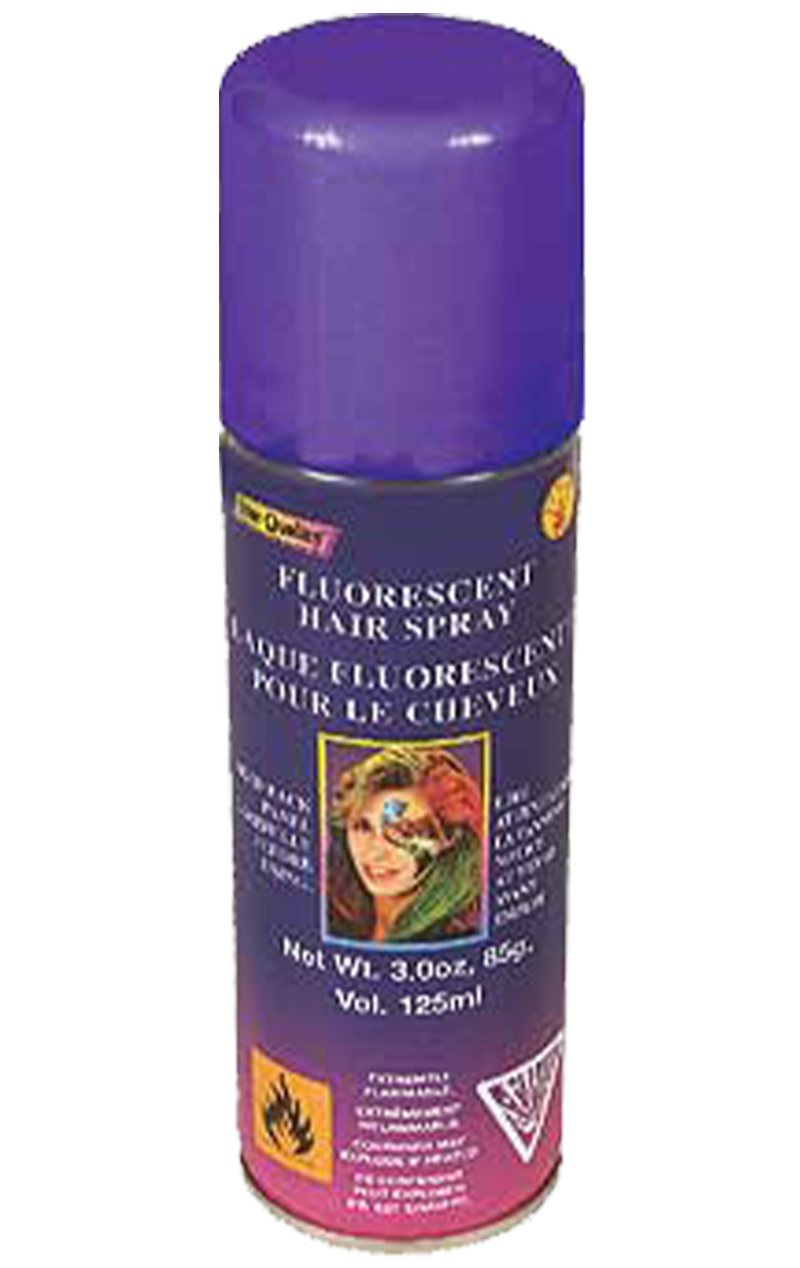 Fluorescent Purple Hair Spray - Simply Fancy Dress