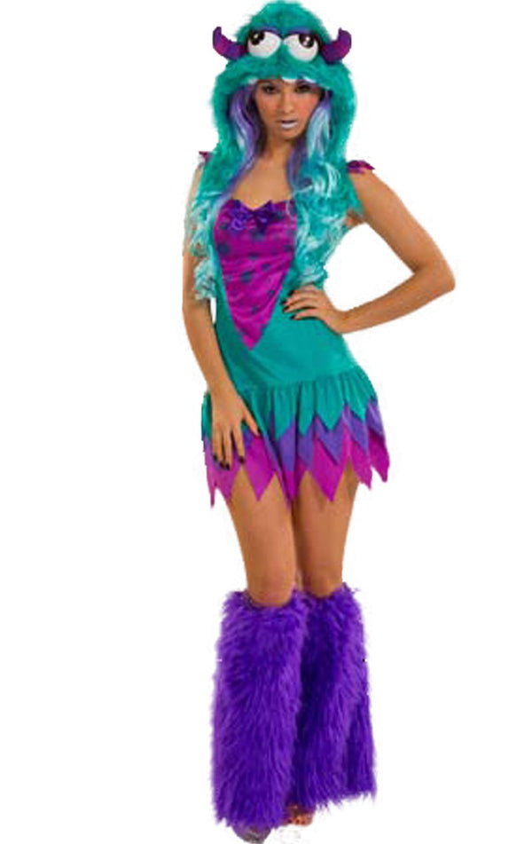 Fuzzy Frankie Monster Costume - Simply Fancy Dress