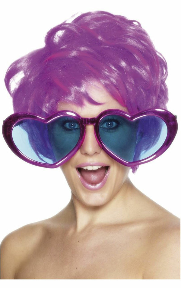 Giant Heart Glasses Accessory - Simply Fancy Dress