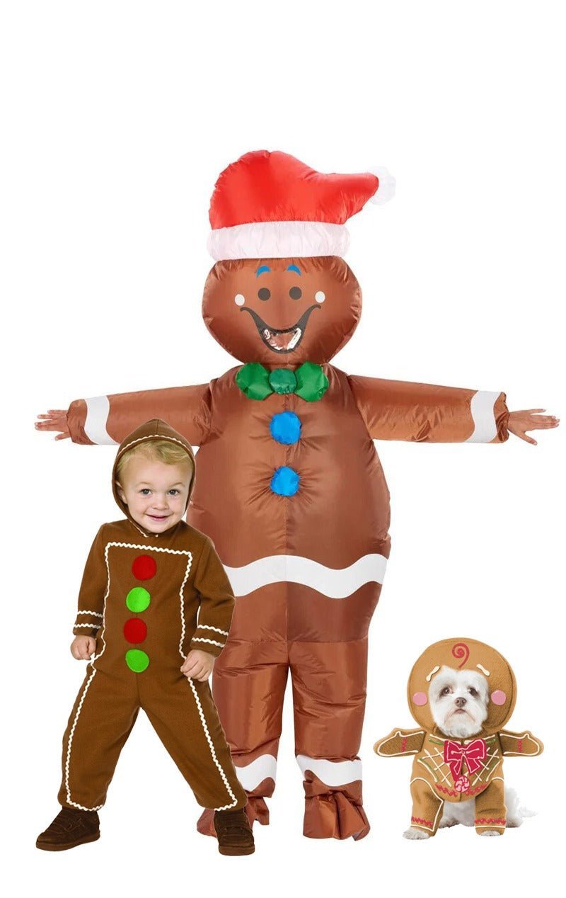 Gingerbread Men Group Costume - Simply Fancy Dress