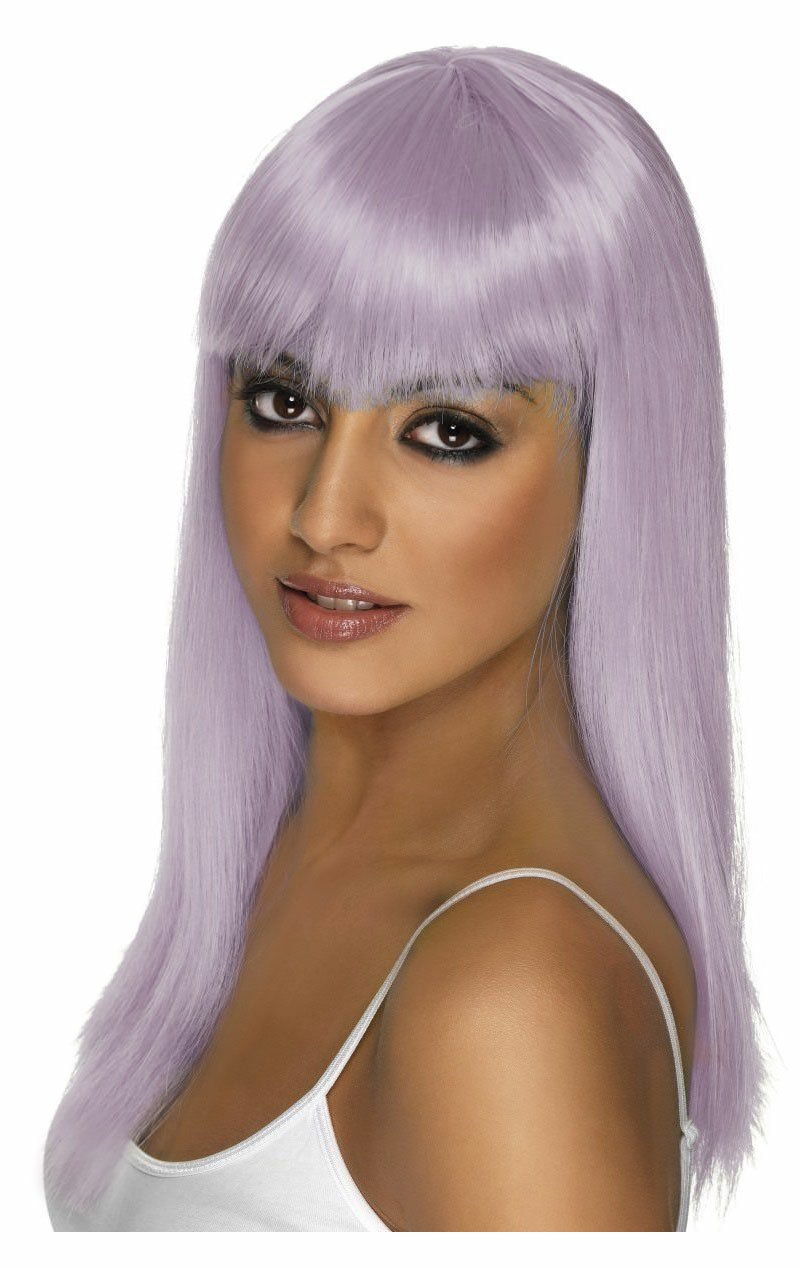Glamourama Wig Lilac Accessory - Simply Fancy Dress