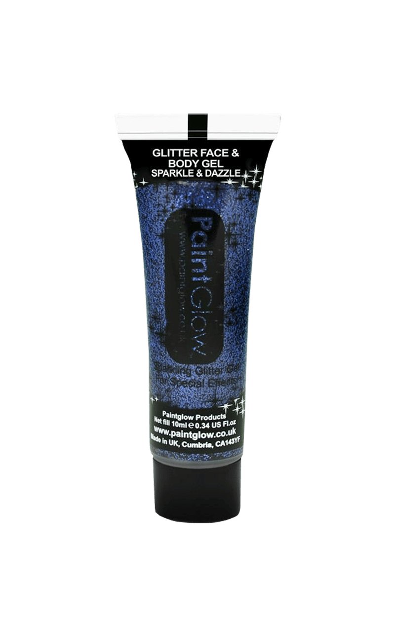 Glitter Face & Body Gel Purple - Simply Fancy Dress