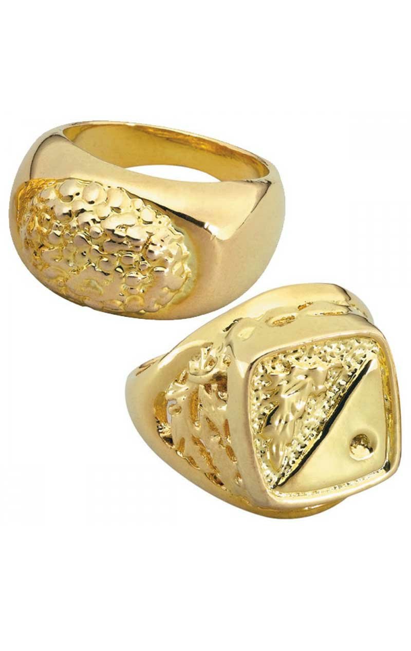 Gold Sovereign Ring - Simply Fancy Dress