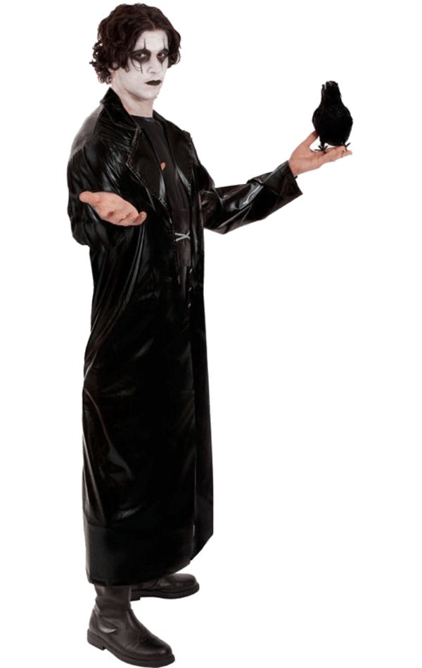 Gothic 'The Crow' Avenger Costume - Simply Fancy Dress