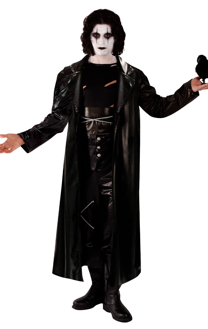 Gothic 'The Crow' Avenger Costume - Simply Fancy Dress