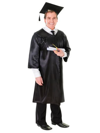 Graduation Robe & Mortar Board - Simply Fancy Dress